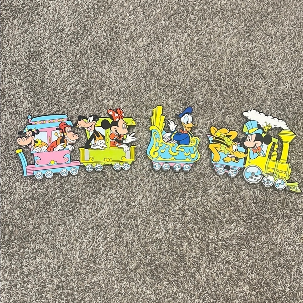 Disney Pink and Yellow Whimsical Art